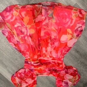 Vibrant Floral Dress